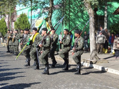 Juramento a Bandeira  transferido para o CTG Sentinela dos Pampas